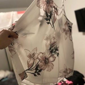 Spaghetti strap blouse